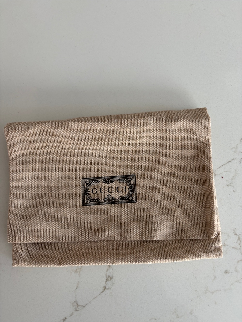 Gucci GG Marmont Black Pebbled Leather Wallet Bamboo Zip Pull w/ Box & Dust Bag. - Picture 2 of 7